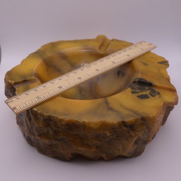 Genuine Alabaster Made in Italy Ash Tray - Picture 11 of 16